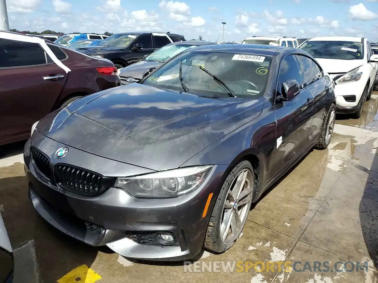 1 Photograph of a damaged car WBA4J5C00LBU79226 BMW 4 SERIES 2020