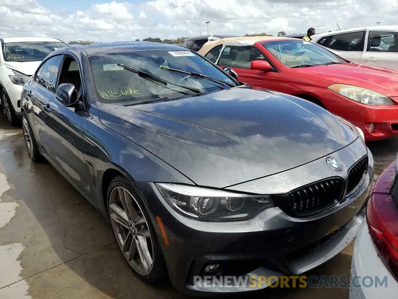 5 Photograph of a damaged car WBA4J5C00LBU79226 BMW 4 SERIES 2020