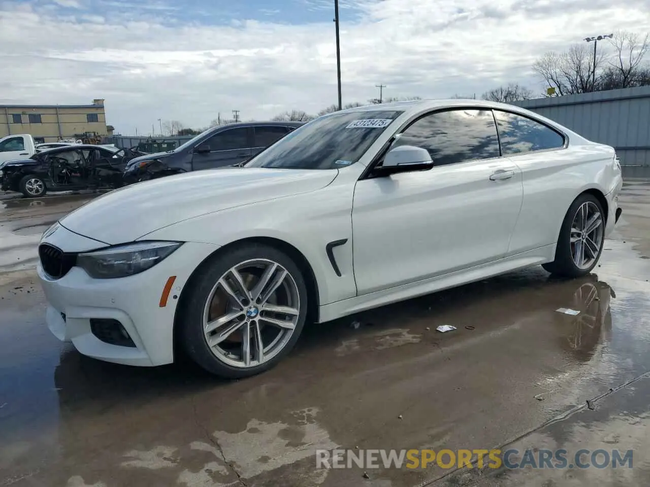 1 Photograph of a damaged car WBA4W3C01LAG91521 BMW 4 SERIES 2020