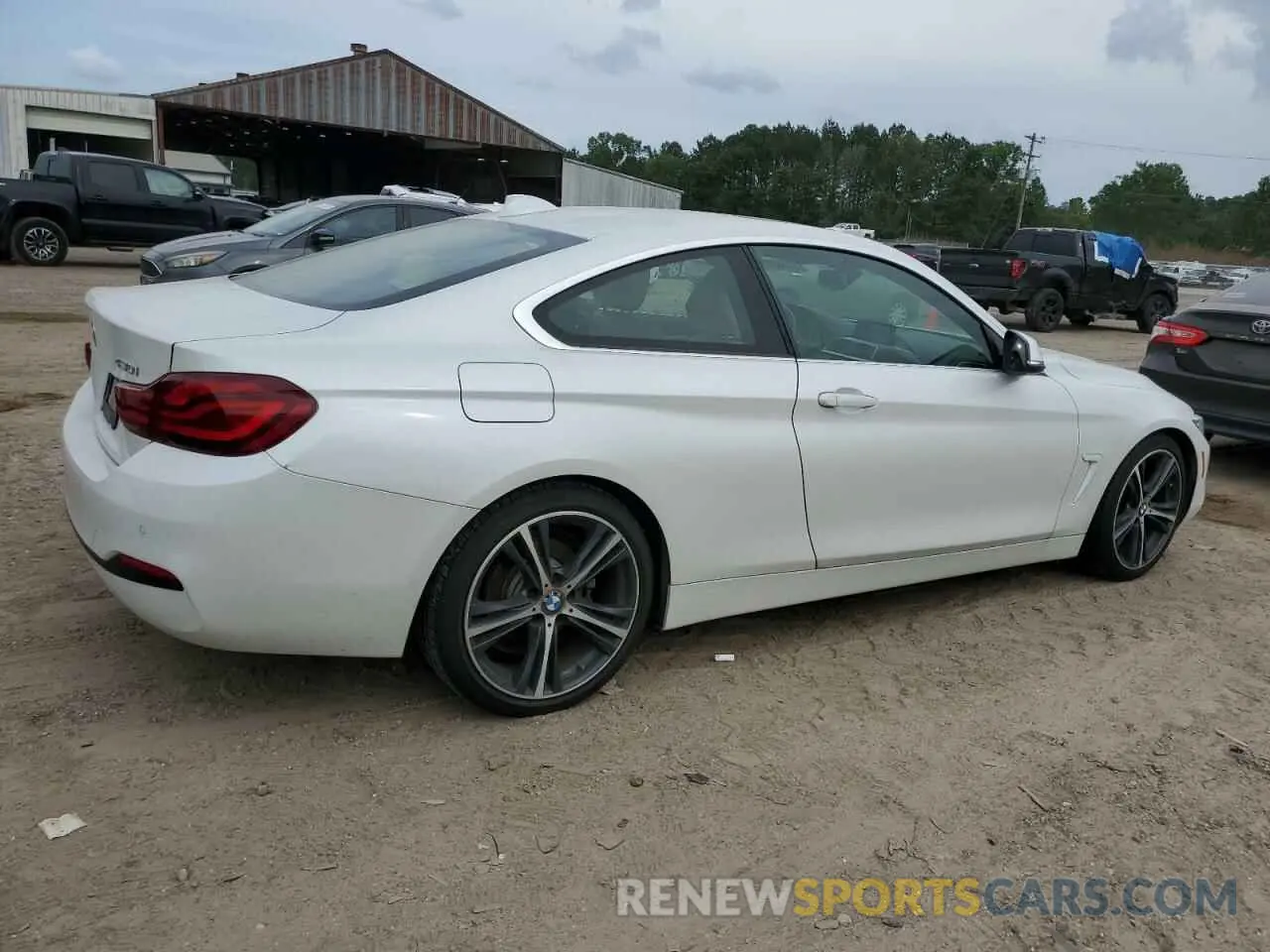 3 Фотография поврежденного автомобиля WBA4W3C05LFH73447 BMW 4 SERIES 2020