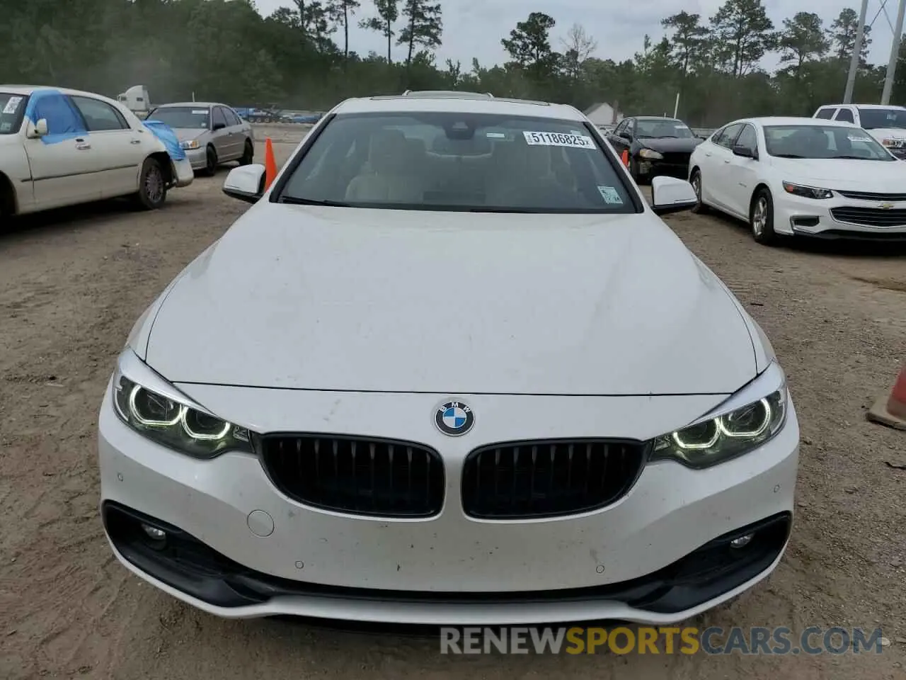 5 Фотография поврежденного автомобиля WBA4W3C05LFH73447 BMW 4 SERIES 2020