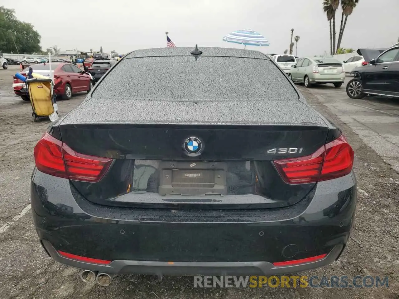 6 Photograph of a damaged car WBA4W3C09LFH16877 BMW 4 SERIES 2020