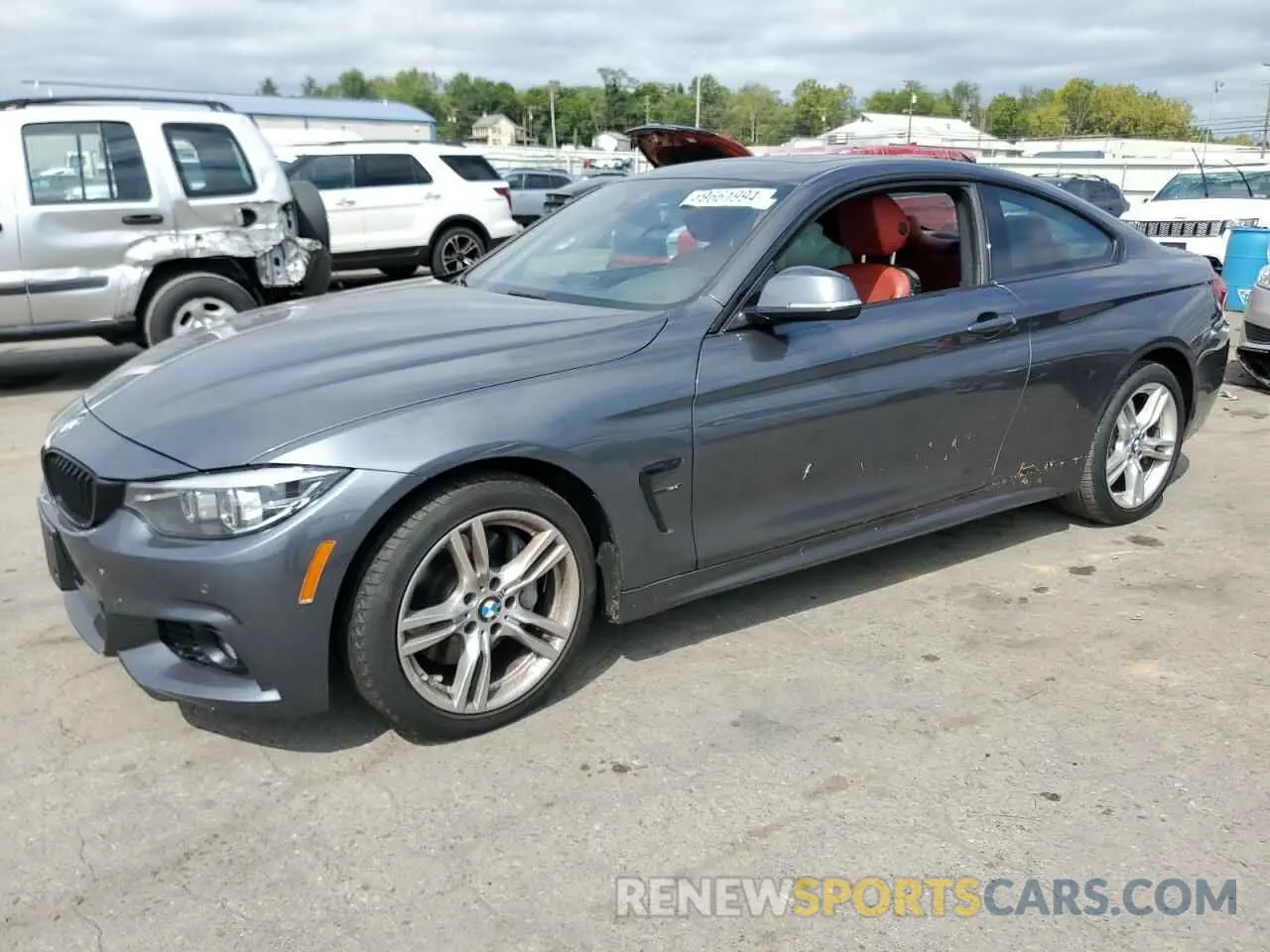 1 Фотография поврежденного автомобиля WBA4W5C02LFH25609 BMW 4 SERIES 2020