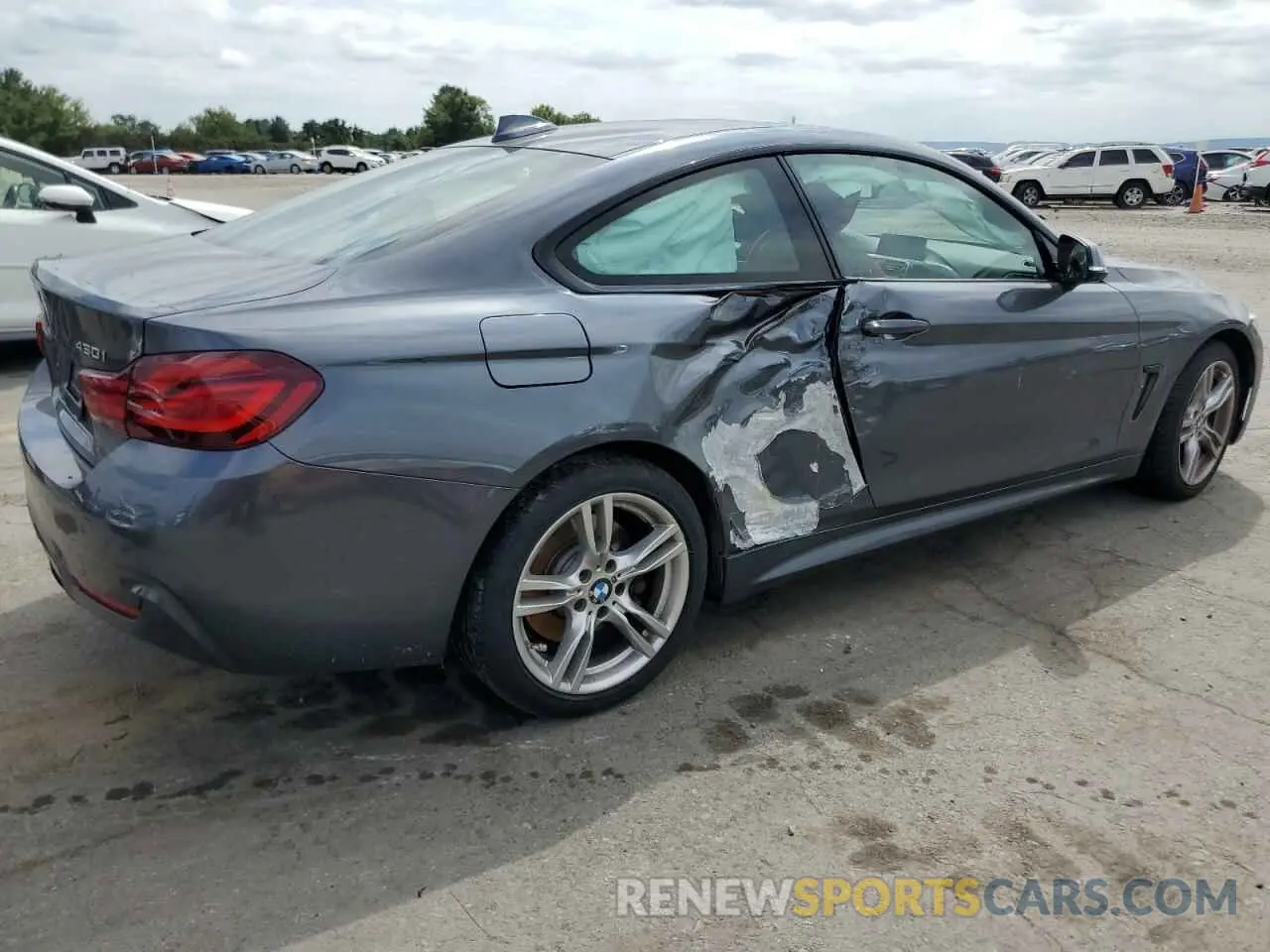 3 Фотография поврежденного автомобиля WBA4W5C02LFH25609 BMW 4 SERIES 2020