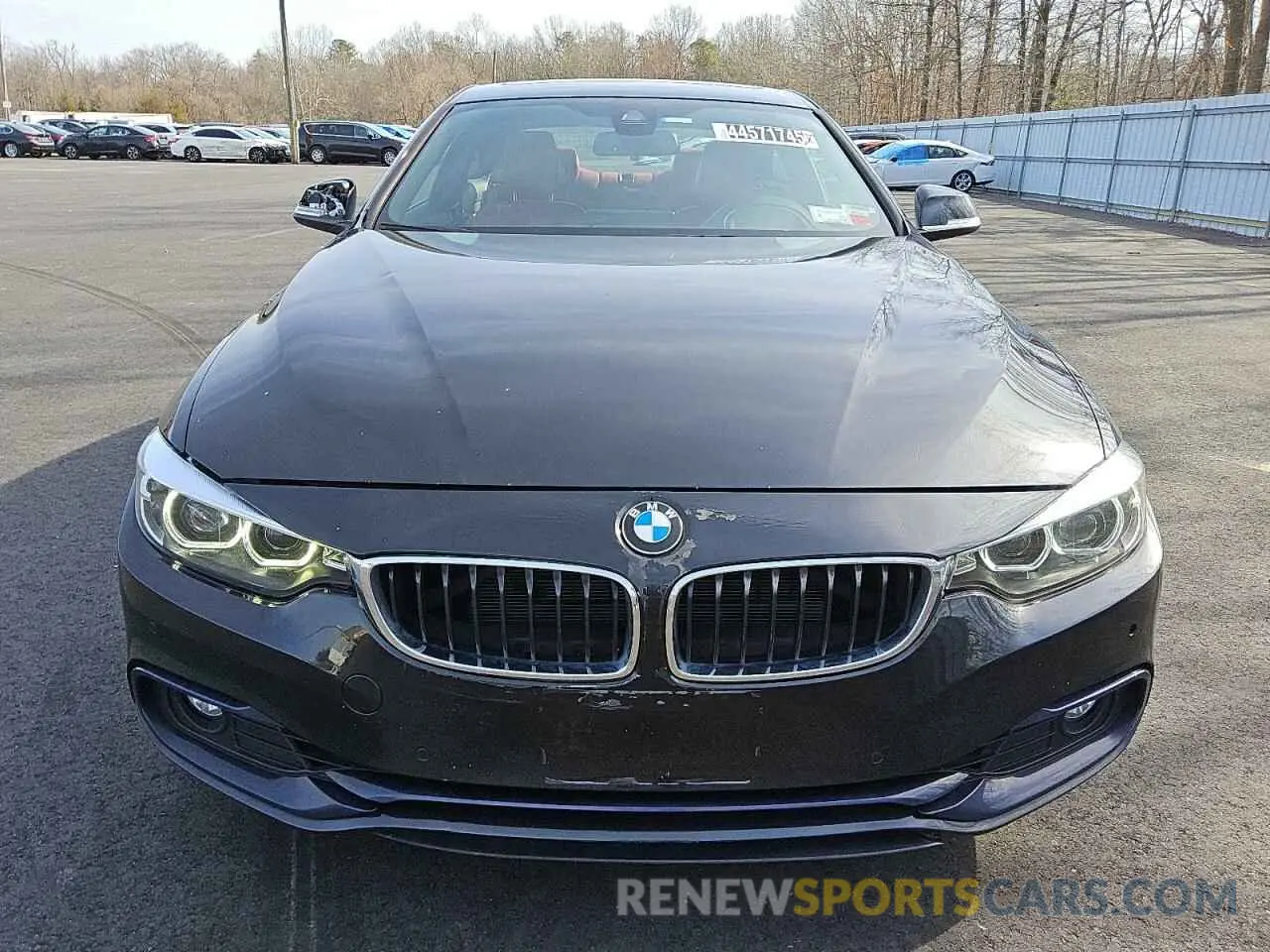 5 Photograph of a damaged car WBA4W5C03LFH32231 BMW 4 SERIES 2020