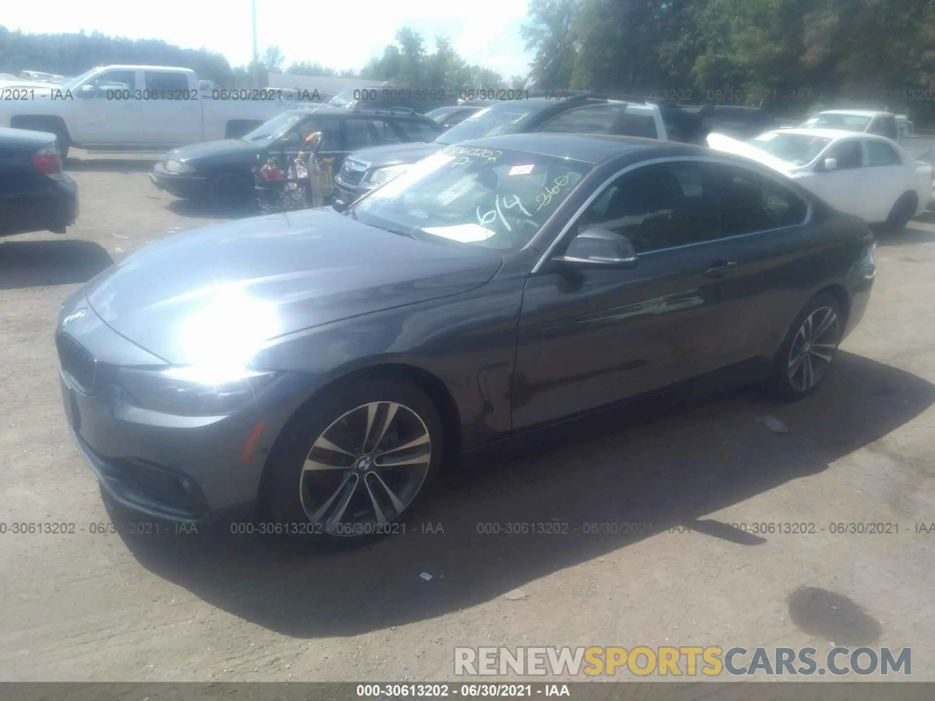 2 Photograph of a damaged car WBA4W5C04LFJ06457 BMW 4 SERIES 2020