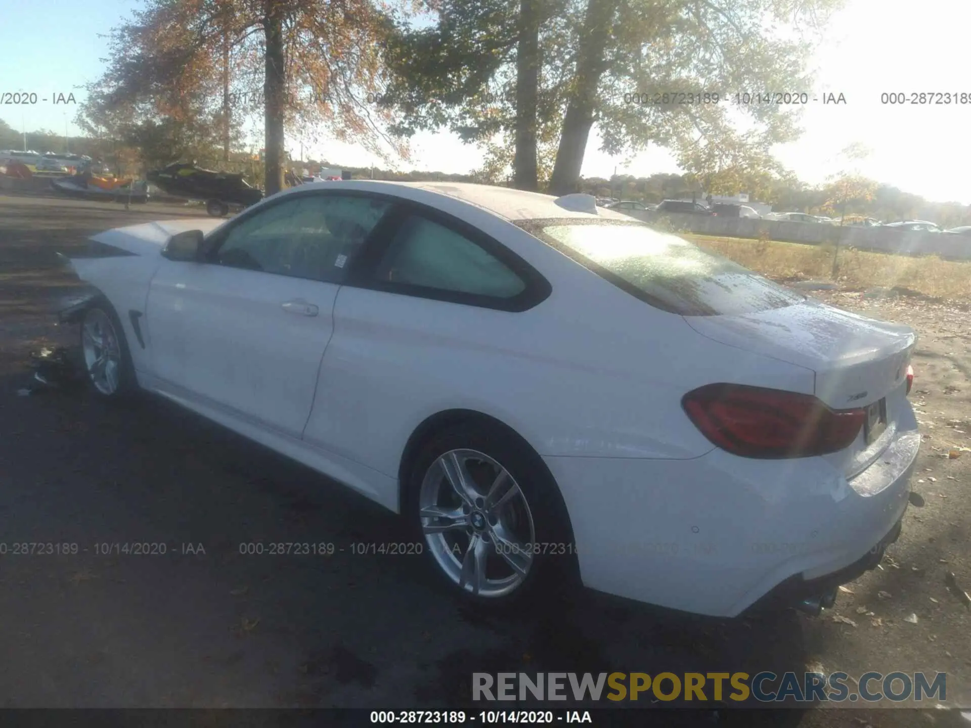 3 Photograph of a damaged car WBA4W5C07LFH41837 BMW 4 SERIES 2020