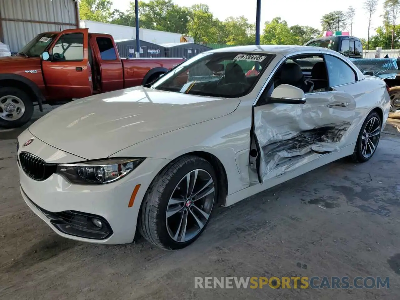 1 Photograph of a damaged car WBA4Z1C08L5N49393 BMW 4 SERIES 2020