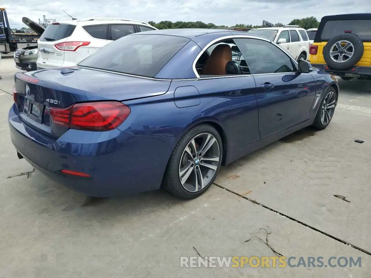 3 Фотография поврежденного автомобиля WBA4Z1C08L5R26157 BMW 4 SERIES 2020