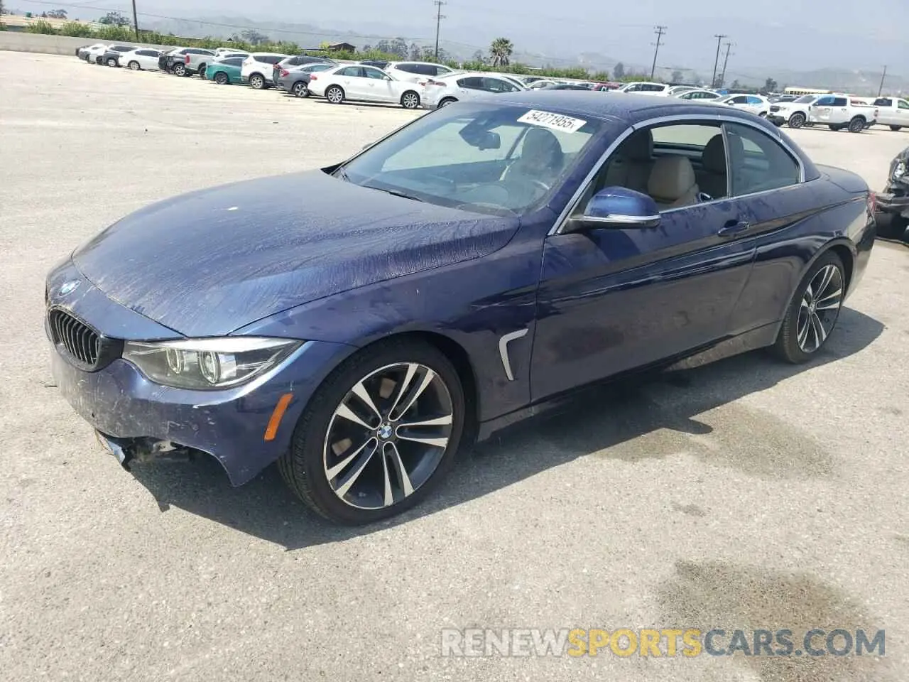 1 Photograph of a damaged car WBA4Z1C0XL5N43207 BMW 4 SERIES 2020