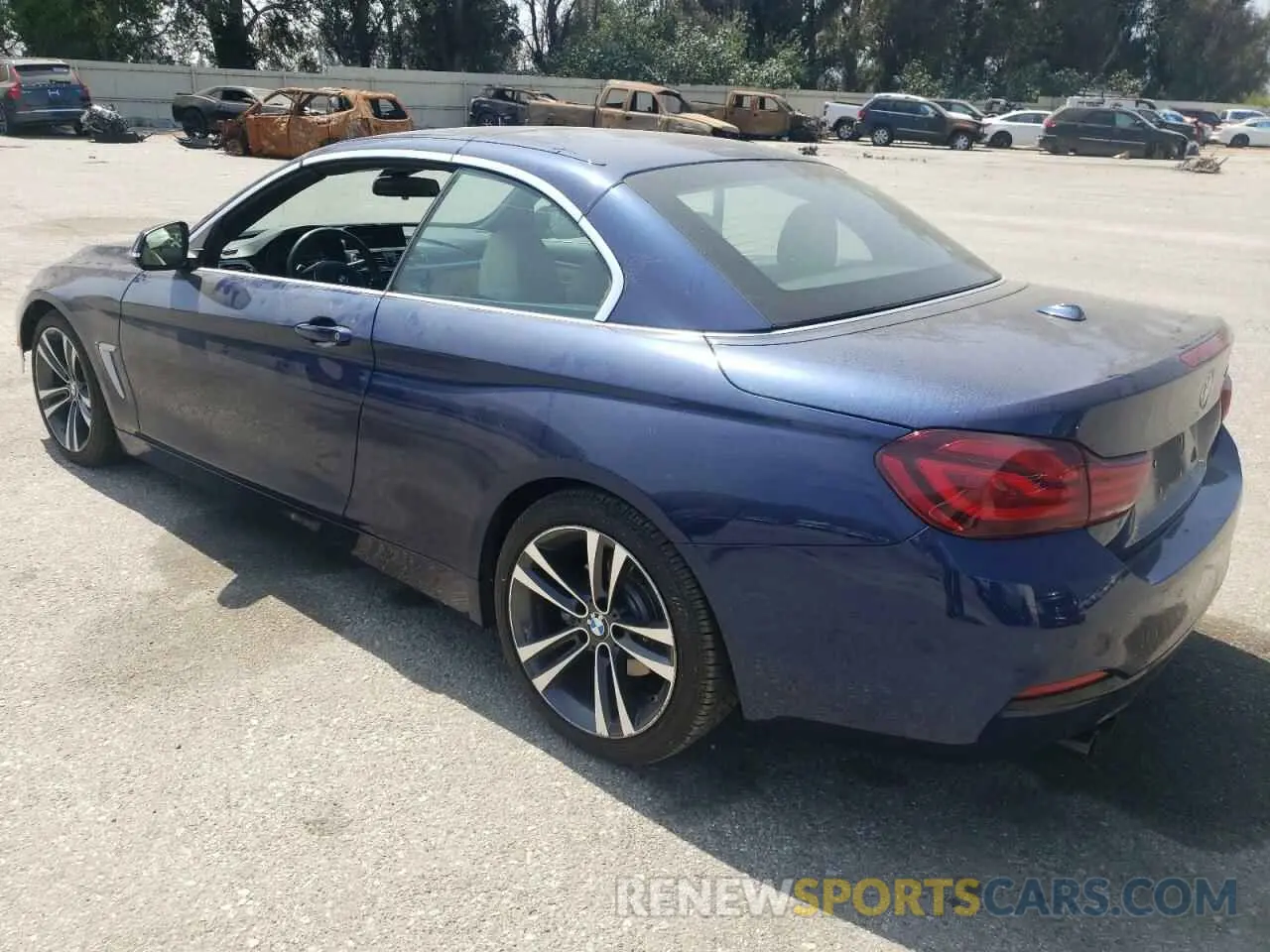 2 Photograph of a damaged car WBA4Z1C0XL5N43207 BMW 4 SERIES 2020
