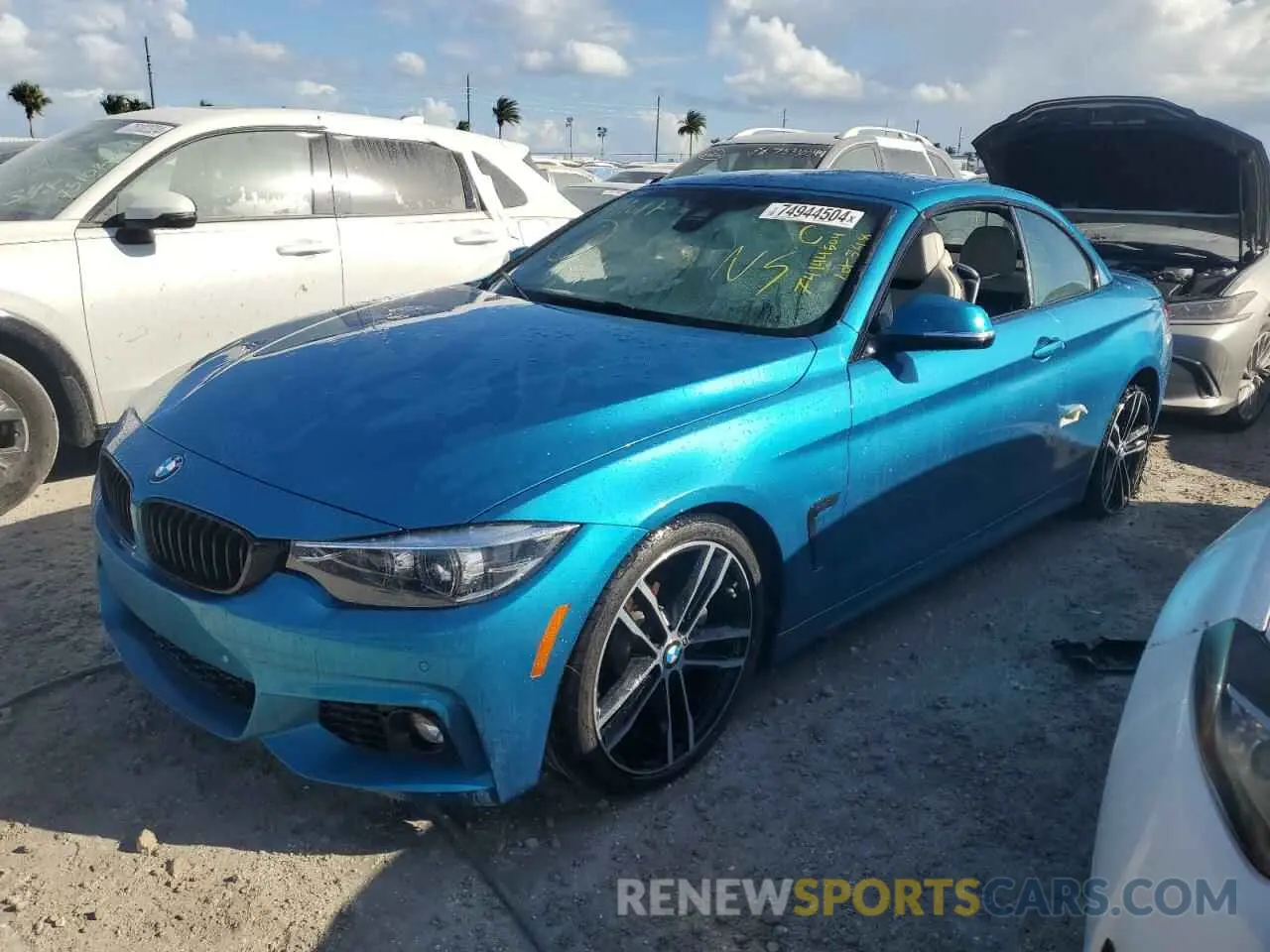 1 Photograph of a damaged car WBA4Z5C09L5R25011 BMW 4 SERIES 2020