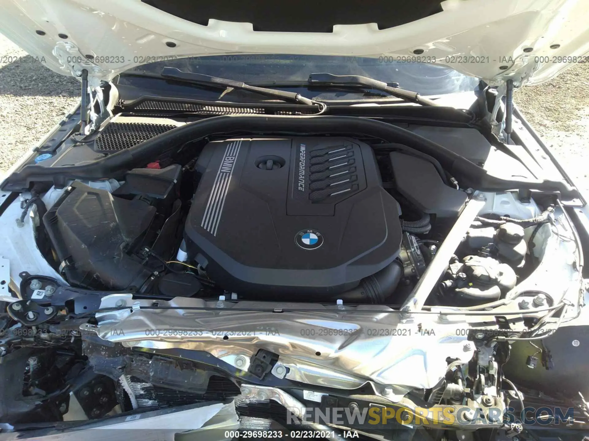 10 Photograph of a damaged car WBA13AR06MCF72277 BMW 4 SERIES 2021