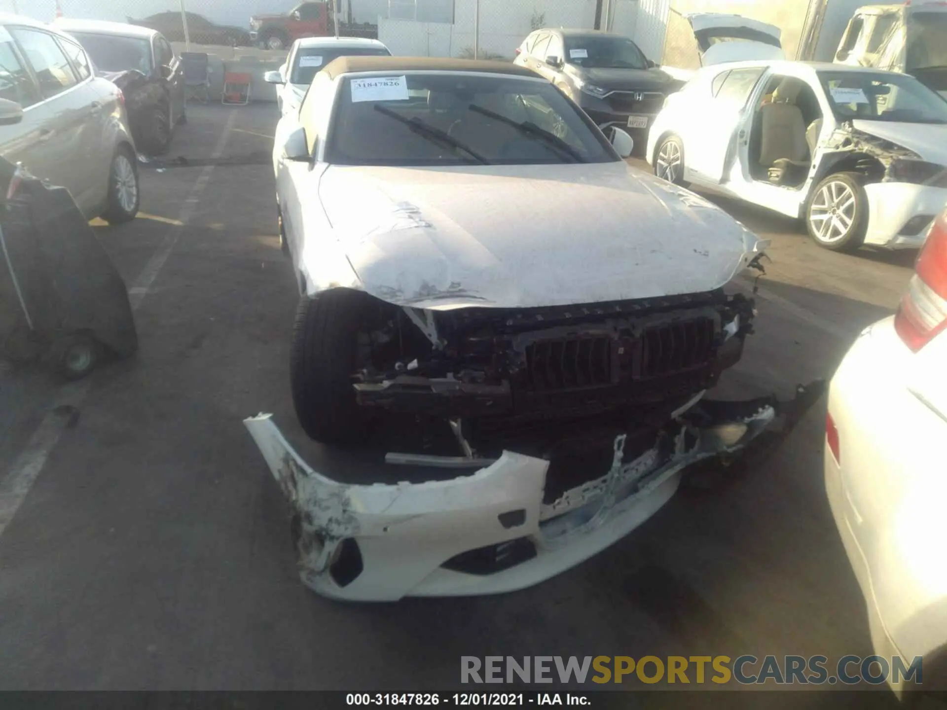 6 Photograph of a damaged car WBA23AT01MCH10367 BMW 4 SERIES 2021