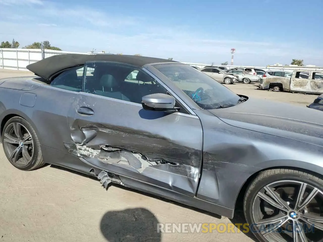 9 Photograph of a damaged car WBA23AT02MCG20936 BMW 4 SERIES 2021