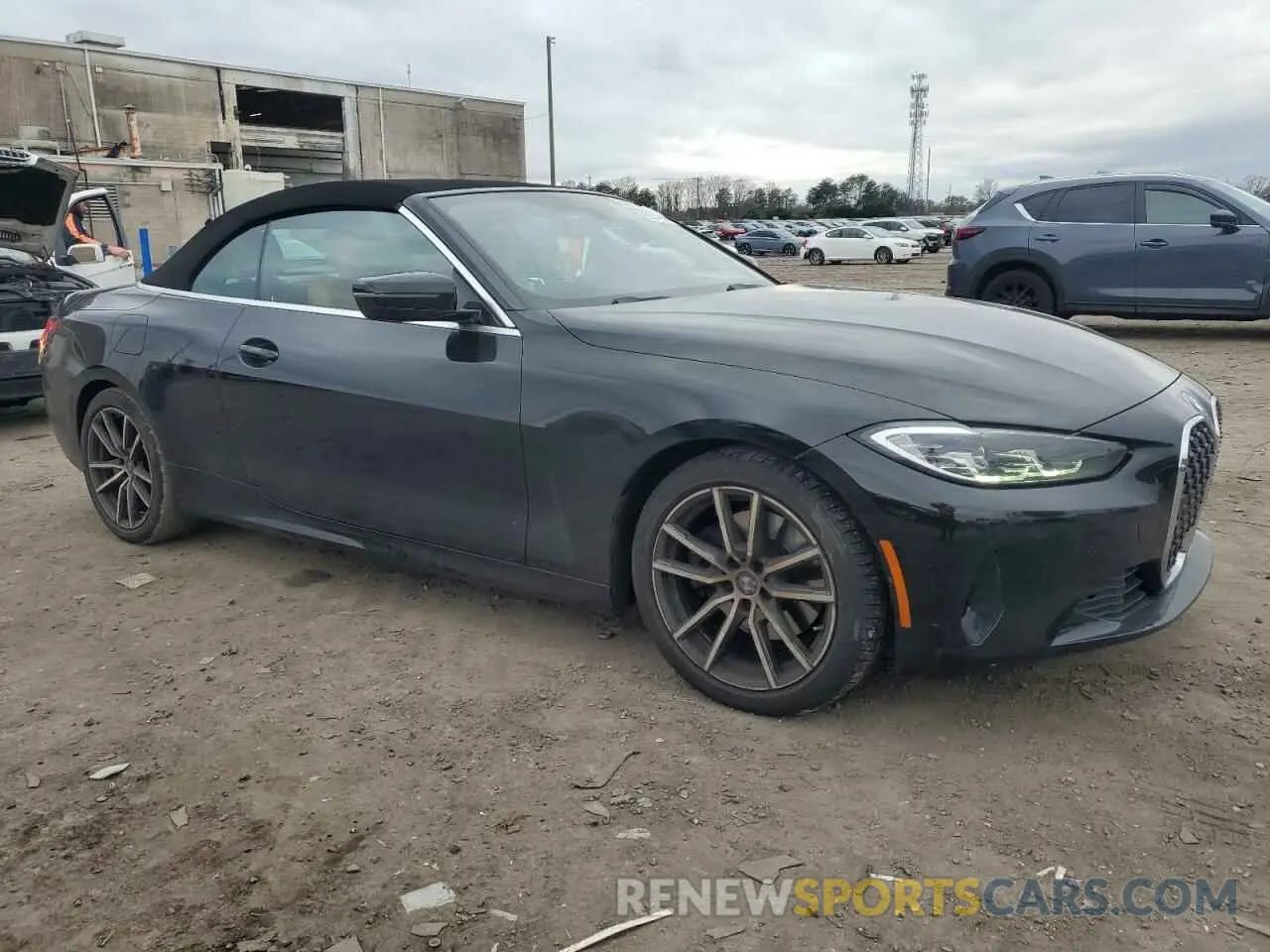 4 Фотография поврежденного автомобиля WBA23AT04MCG07881 BMW 4 SERIES 2021