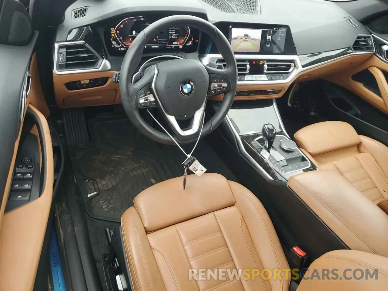 8 Фотография поврежденного автомобиля WBA23AT04MCG07881 BMW 4 SERIES 2021