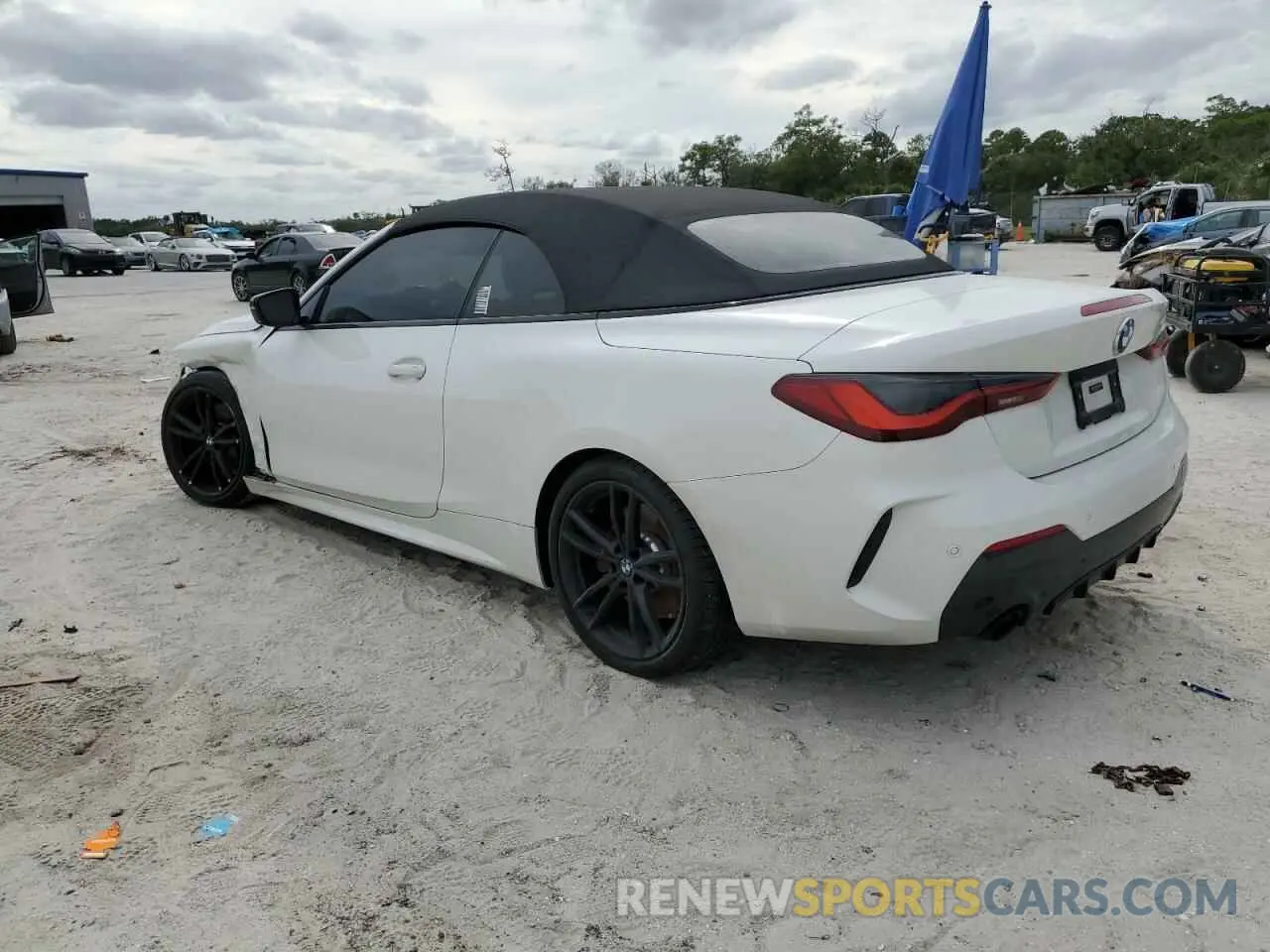 2 Photograph of a damaged car WBA23AT04MCG99624 BMW 4 SERIES 2021