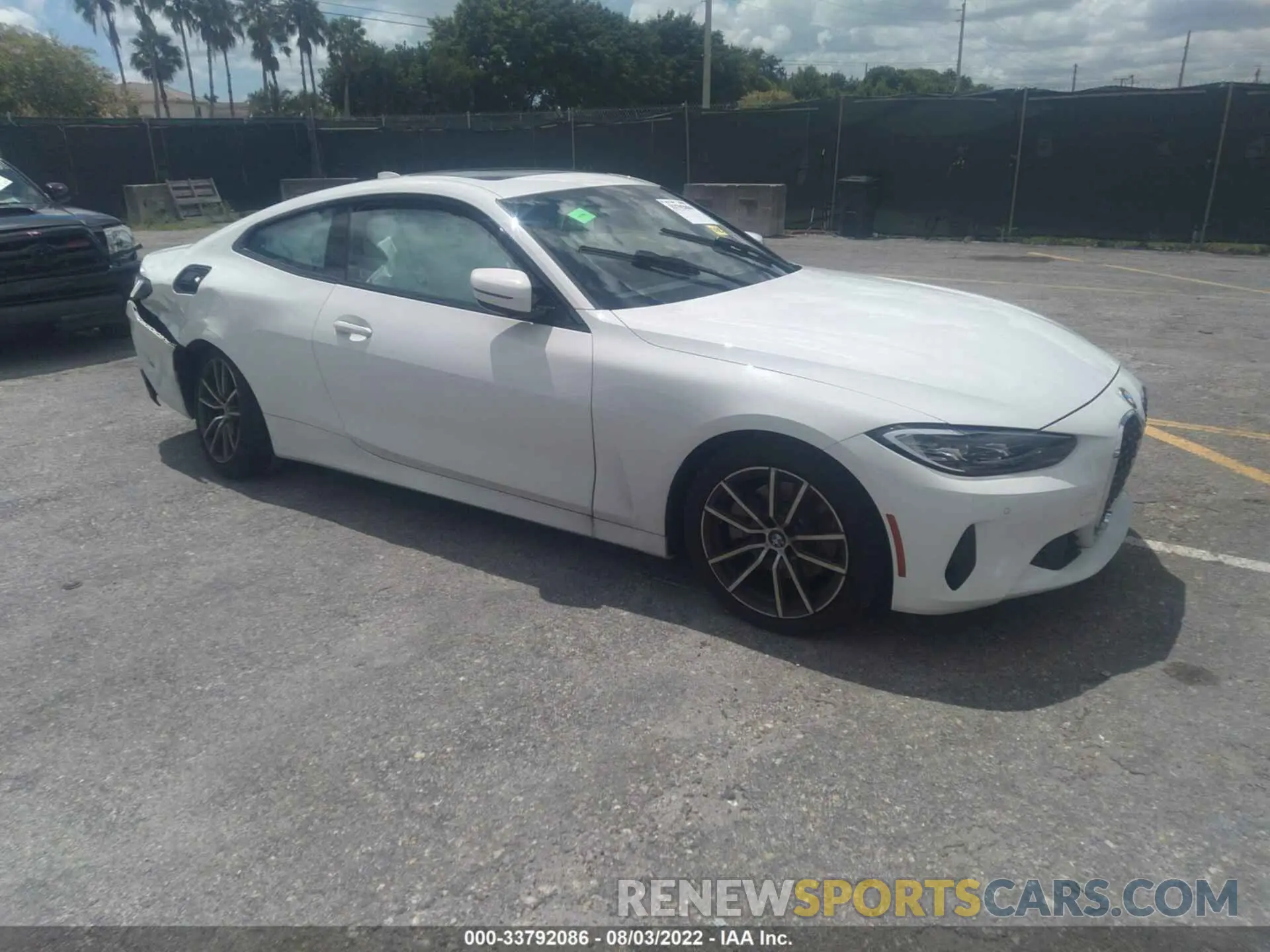 1 Фотография поврежденного автомобиля WBA53AP05MCG76781 BMW 4 SERIES 2021