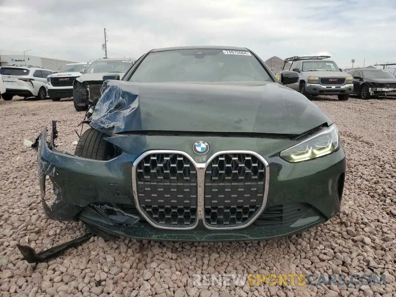 5 Photograph of a damaged car WBA53AP06MCF99175 BMW 4 SERIES 2021
