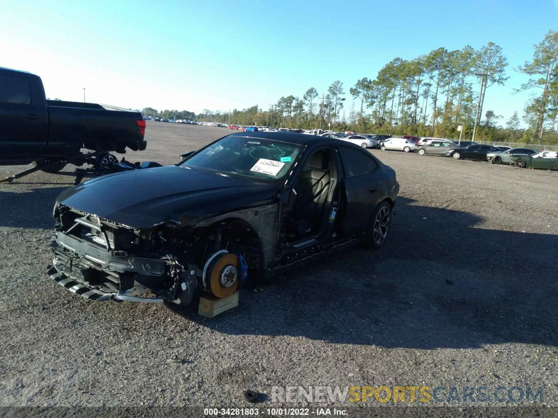 2 Photograph of a damaged car WBA13AW00NFL99549 BMW 4 SERIES 2022