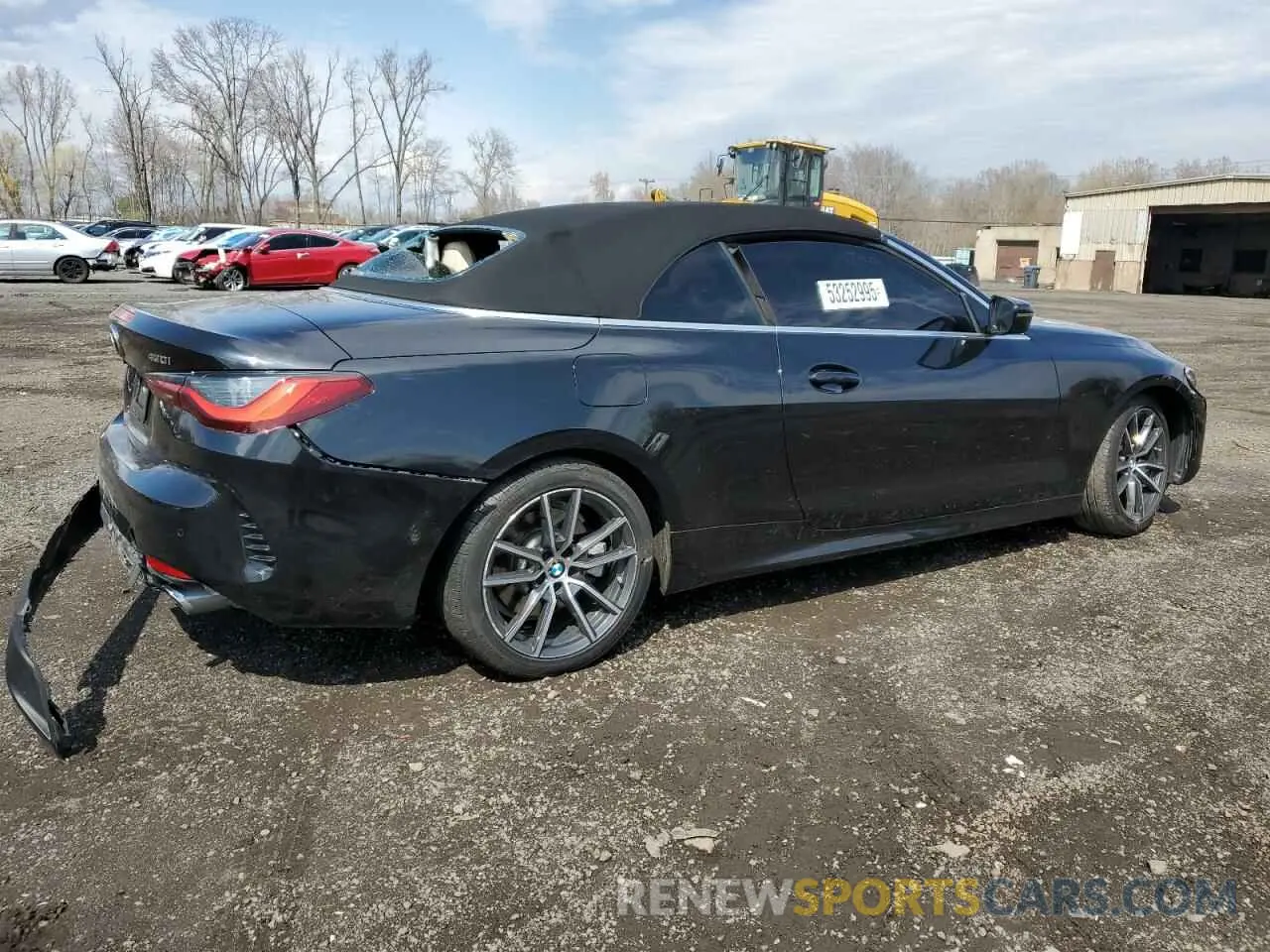 3 Photograph of a damaged car WBA23AT02NCH83569 BMW 4 SERIES 2022