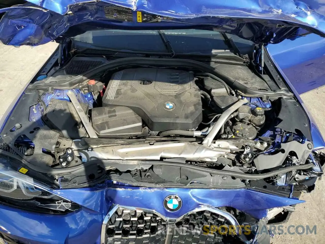 11 Photograph of a damaged car WBA43AT00NCH62969 BMW 4 SERIES 2022