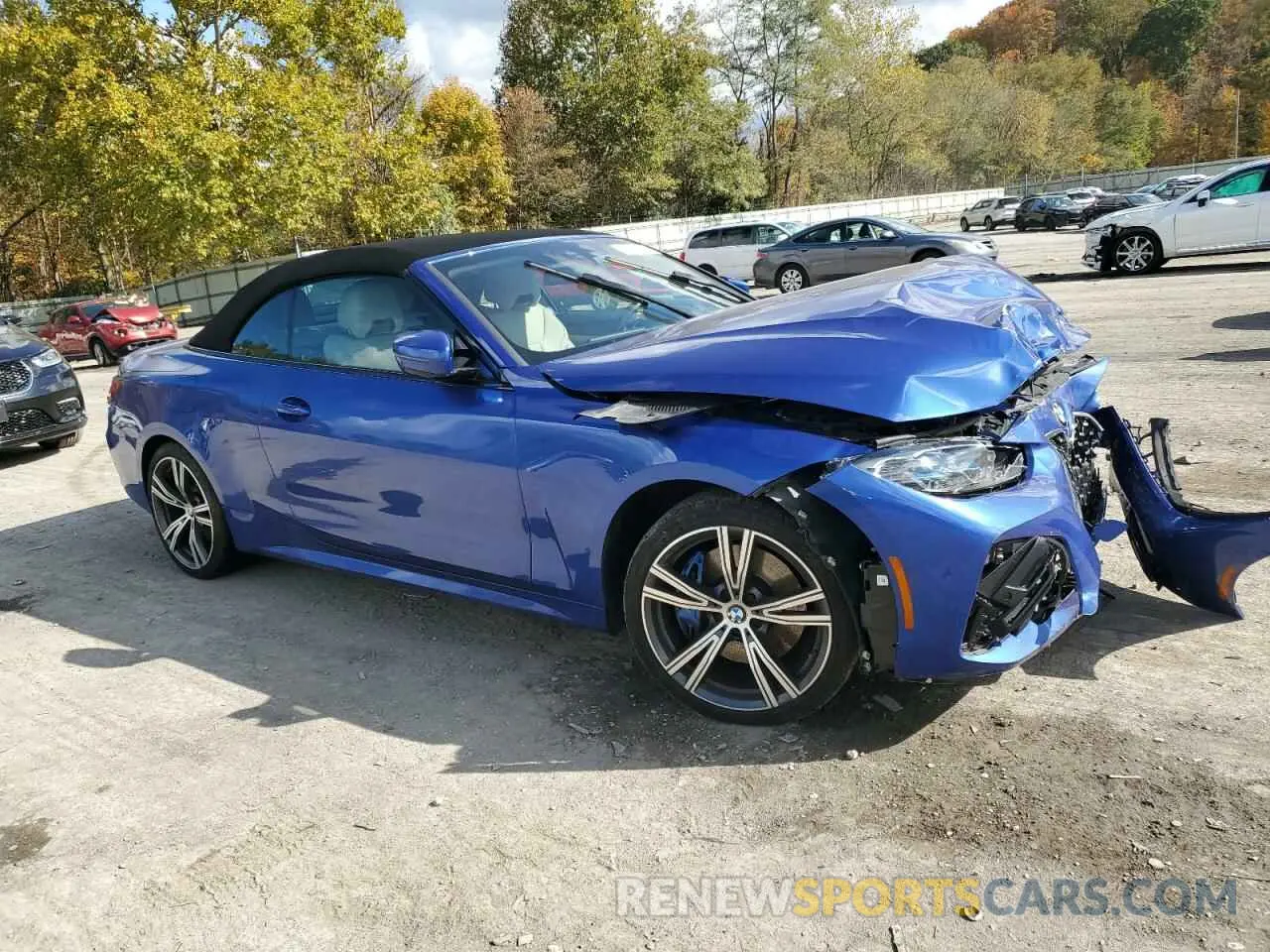 4 Photograph of a damaged car WBA43AT00NCH62969 BMW 4 SERIES 2022