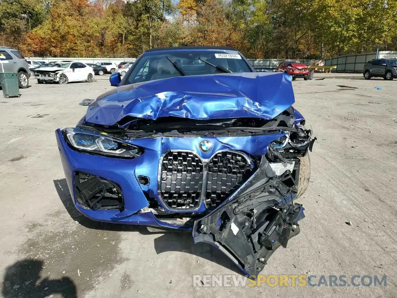 5 Photograph of a damaged car WBA43AT00NCH62969 BMW 4 SERIES 2022
