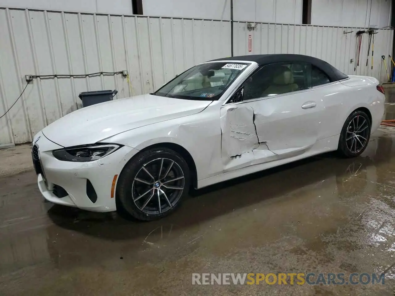1 Photograph of a damaged car WBA43AT03NCH84917 BMW 4 SERIES 2022