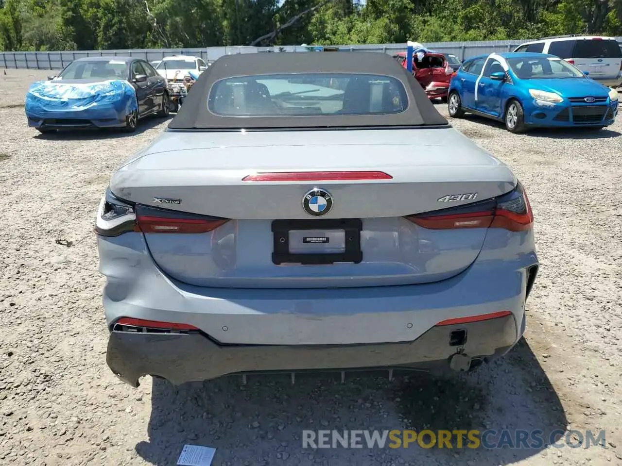 6 Photograph of a damaged car WBA43AT07NCJ20732 BMW 4 SERIES 2022
