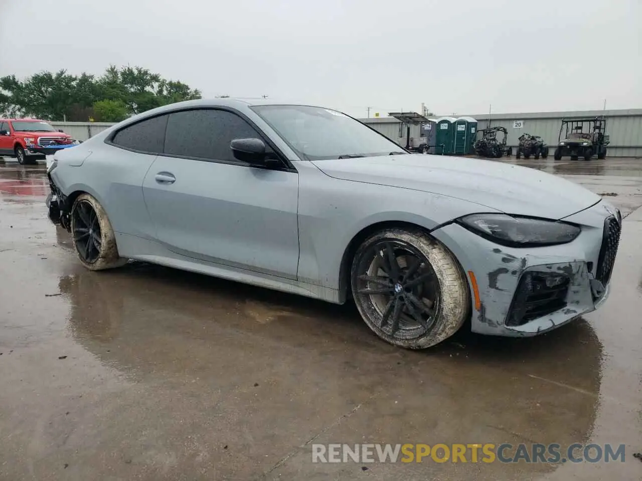 4 Photograph of a damaged car WBA53AP03NCJ08219 BMW 4 SERIES 2022
