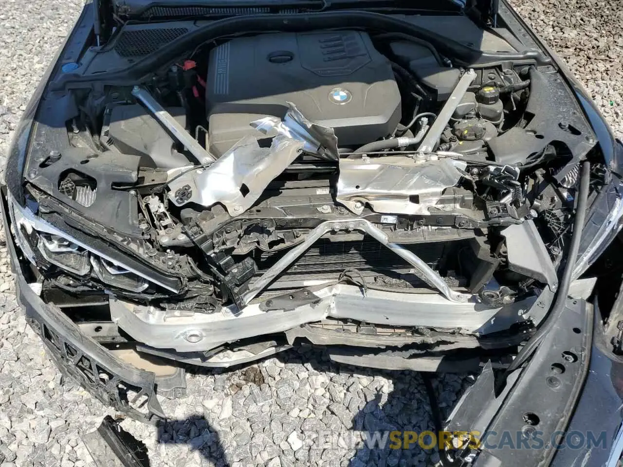 11 Фотография поврежденного автомобиля WBA53AP07NCJ14475 BMW 4 SERIES 2022