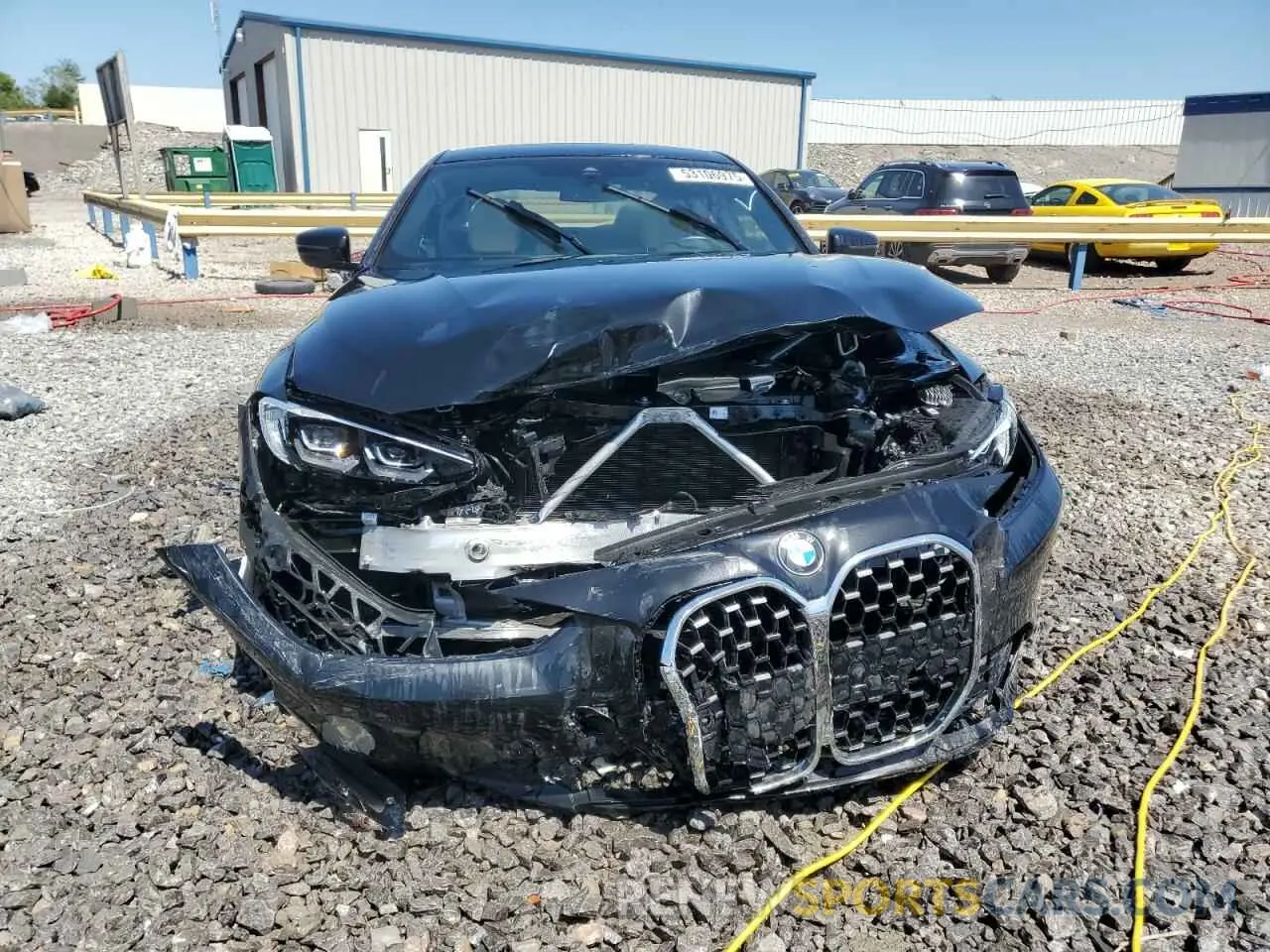 5 Фотография поврежденного автомобиля WBA53AP07NCJ14475 BMW 4 SERIES 2022