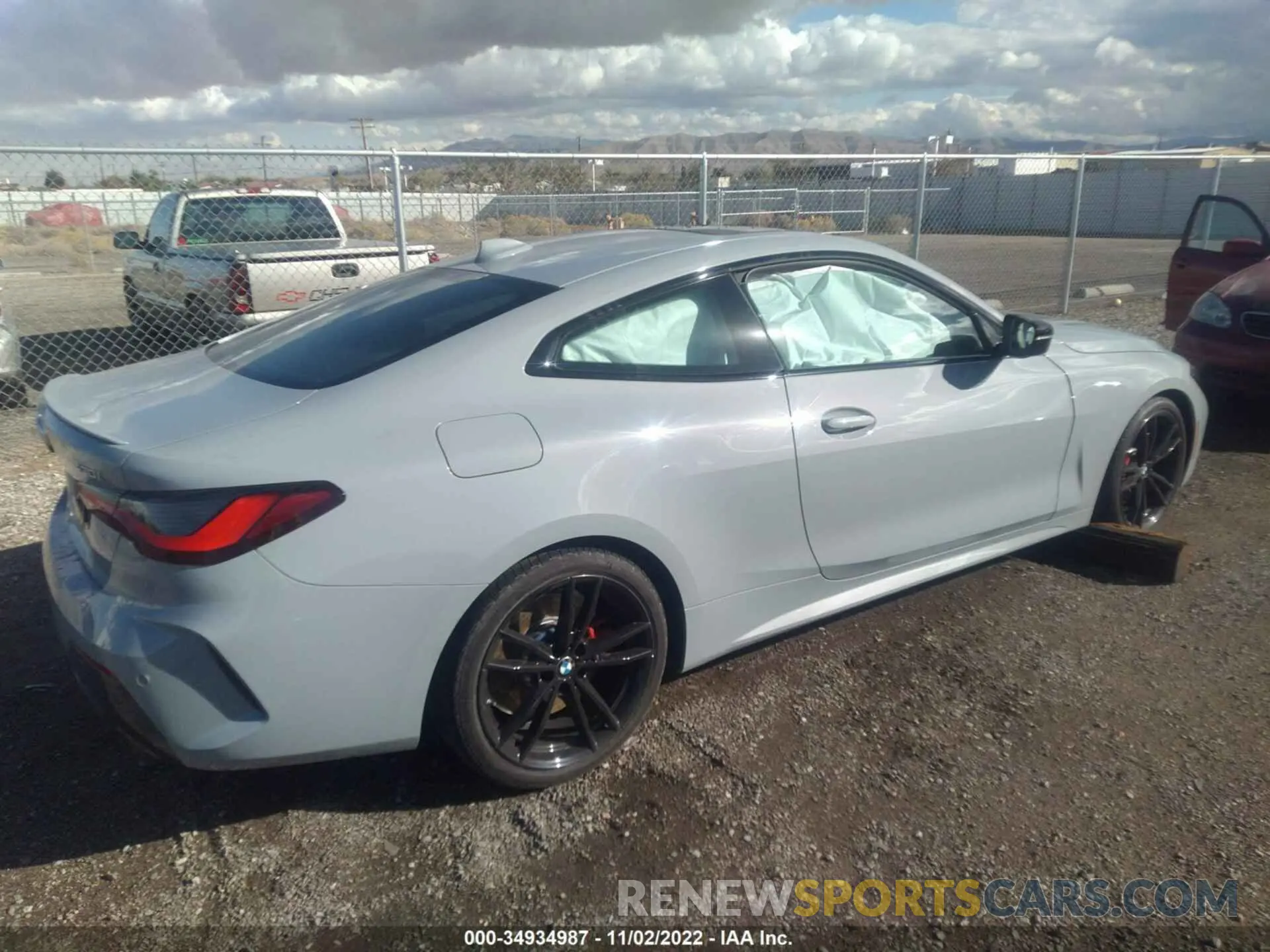 4 Photograph of a damaged car WBA53AP09NCK98298 BMW 4 SERIES 2022