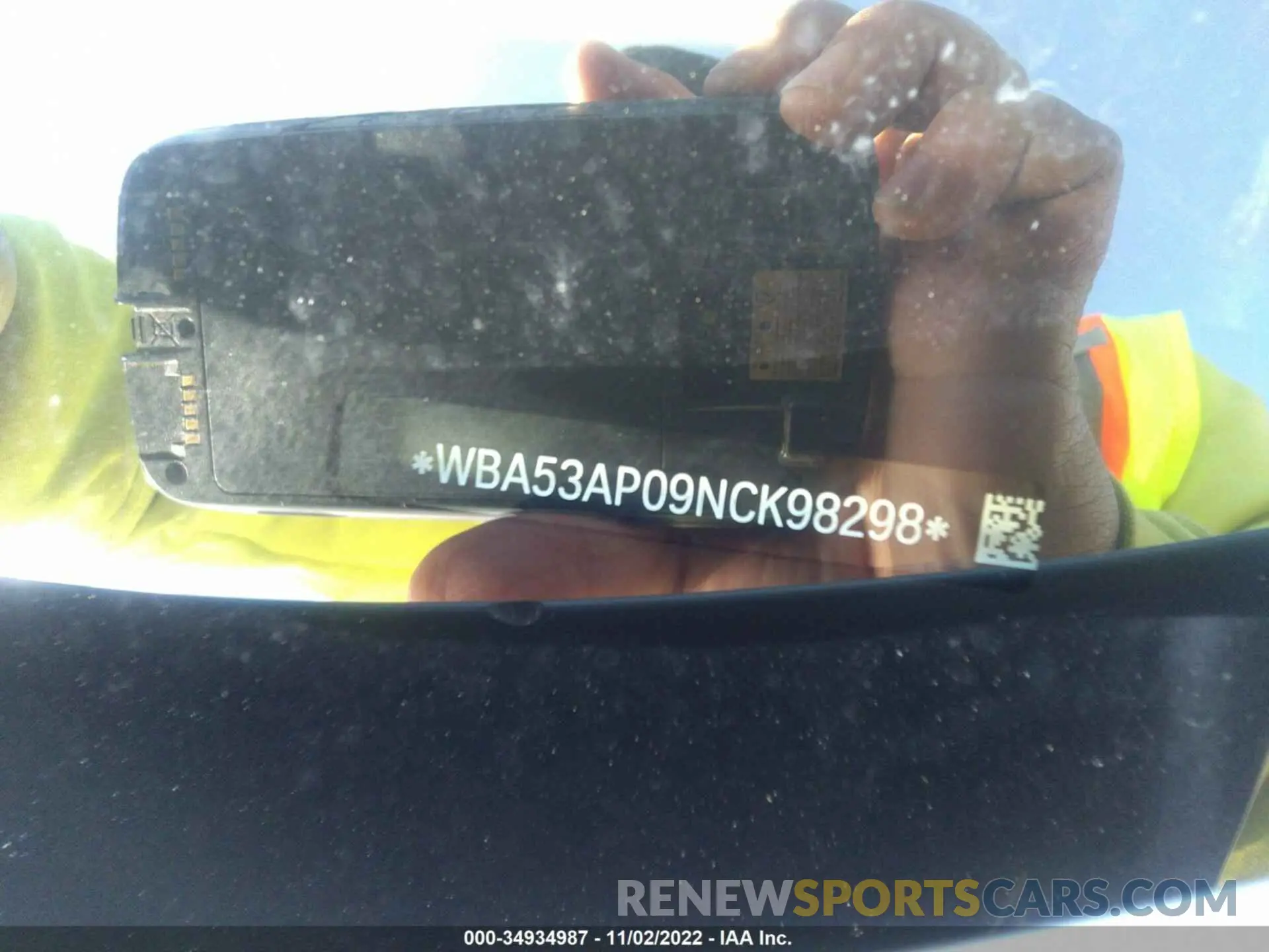 9 Photograph of a damaged car WBA53AP09NCK98298 BMW 4 SERIES 2022