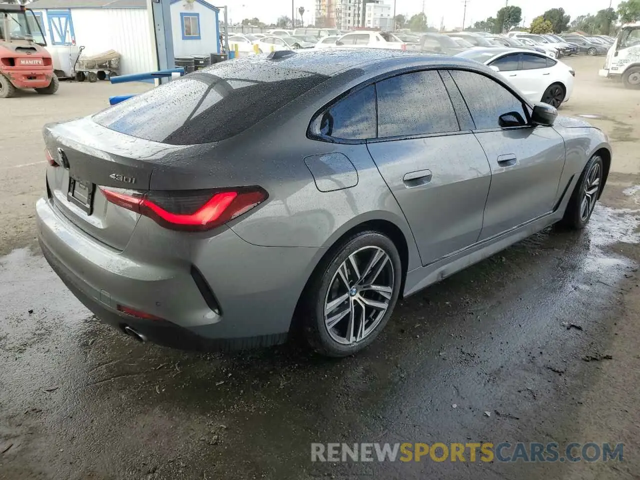 3 Photograph of a damaged car WBA63AV00NFM69588 BMW 4 SERIES 2022