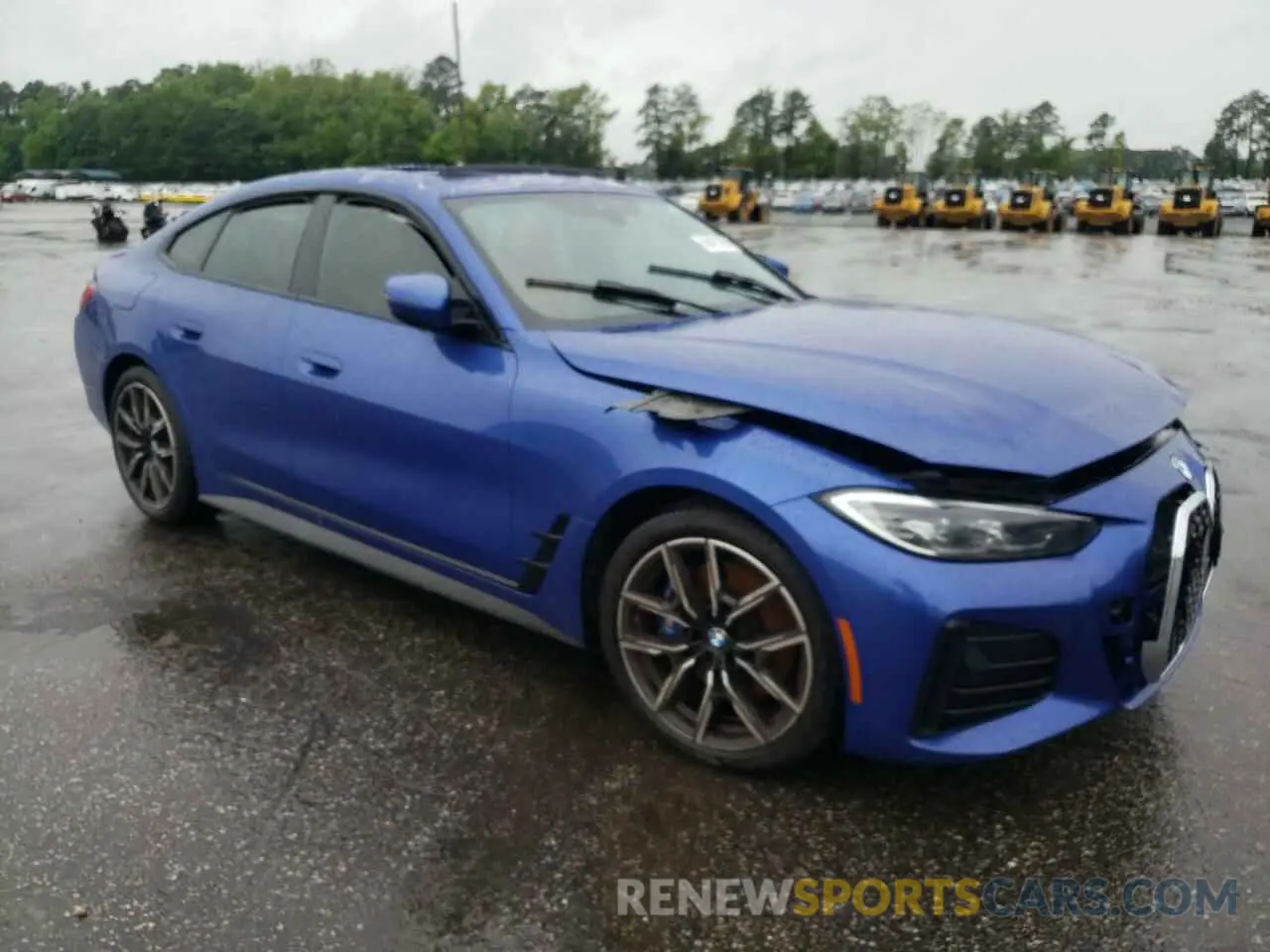 4 Фотография поврежденного автомобиля WBA63AV01NFL98112 BMW 4 SERIES 2022
