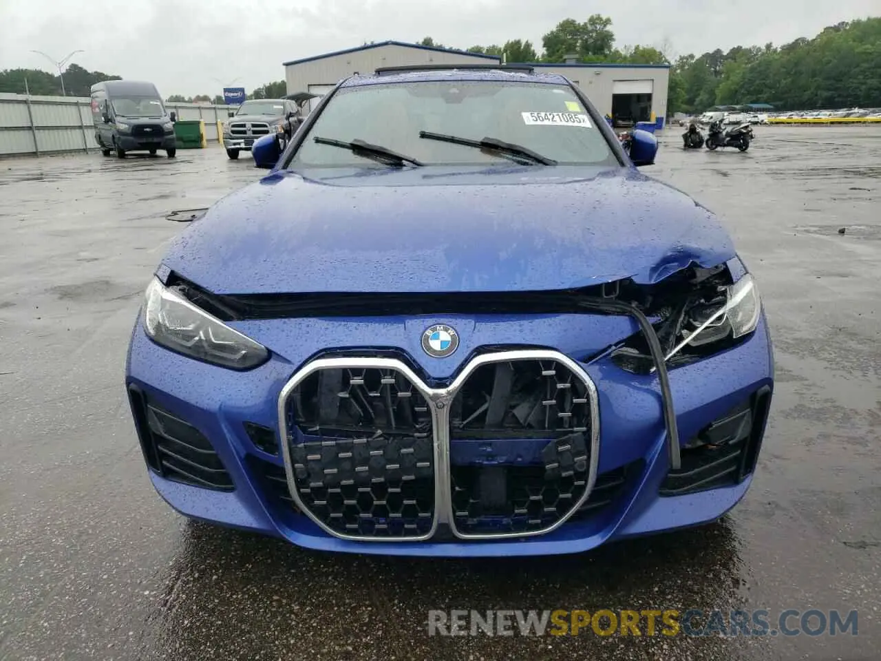 5 Фотография поврежденного автомобиля WBA63AV01NFL98112 BMW 4 SERIES 2022