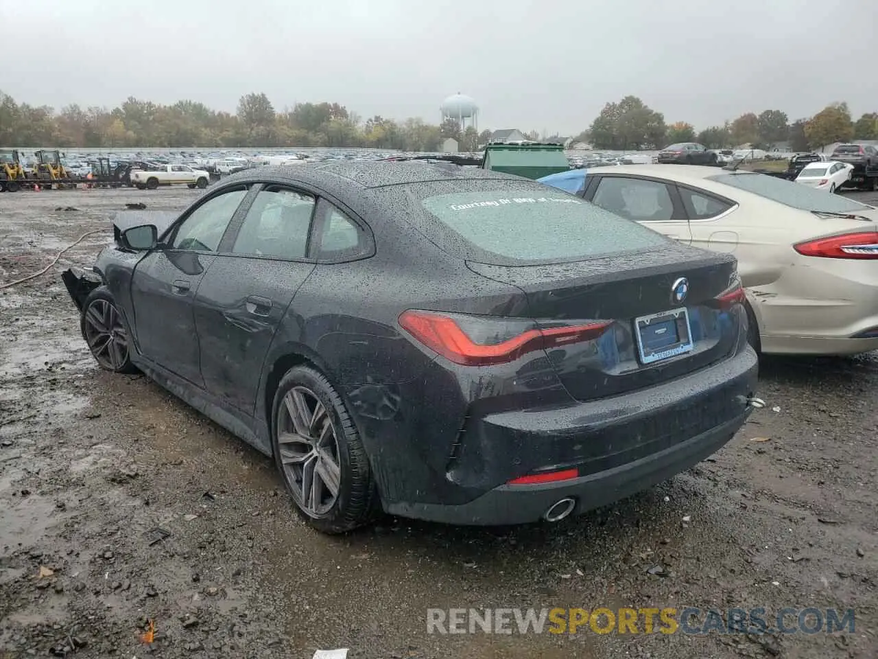 3 Фотография поврежденного автомобиля WBA63AV06NFM10786 BMW 4 SERIES 2022