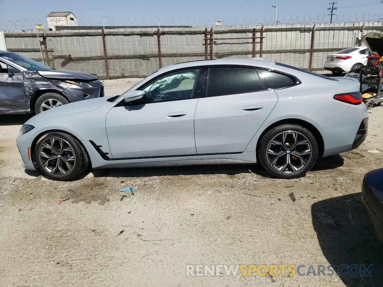 2 Фотография поврежденного автомобиля WBA63AV07NFM04916 BMW 4 SERIES 2022
