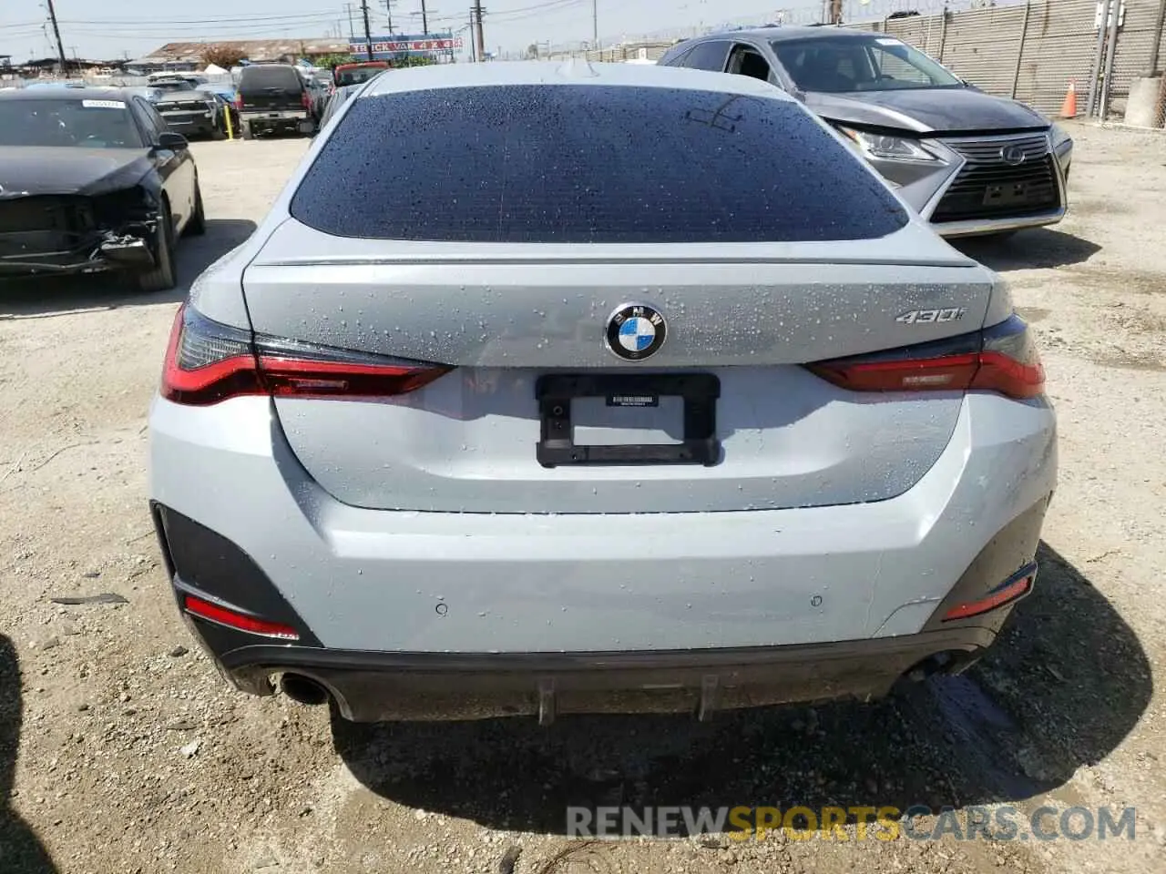6 Фотография поврежденного автомобиля WBA63AV07NFM04916 BMW 4 SERIES 2022