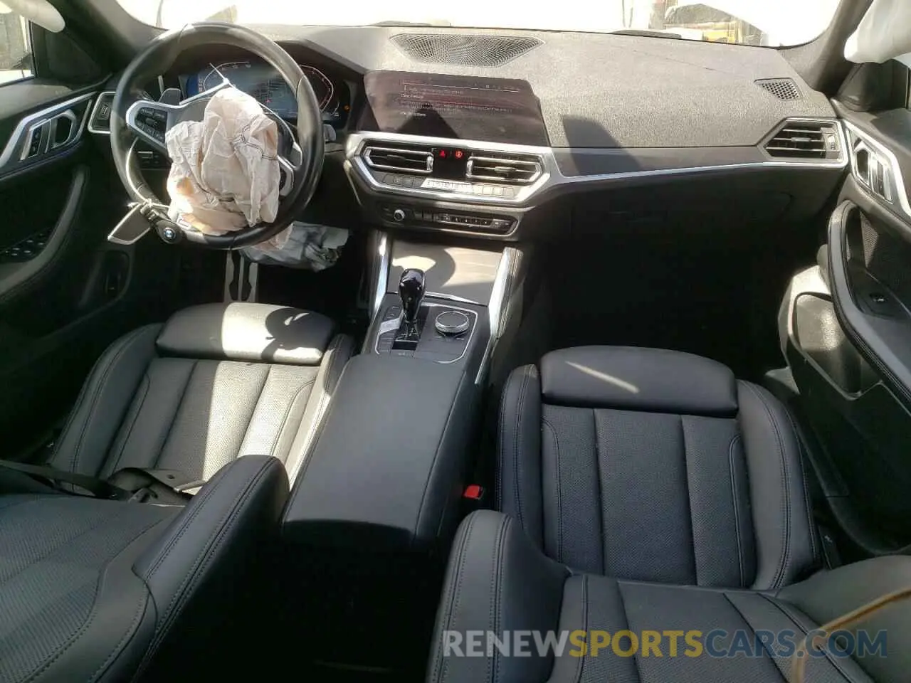 8 Фотография поврежденного автомобиля WBA63AV07NFM04916 BMW 4 SERIES 2022