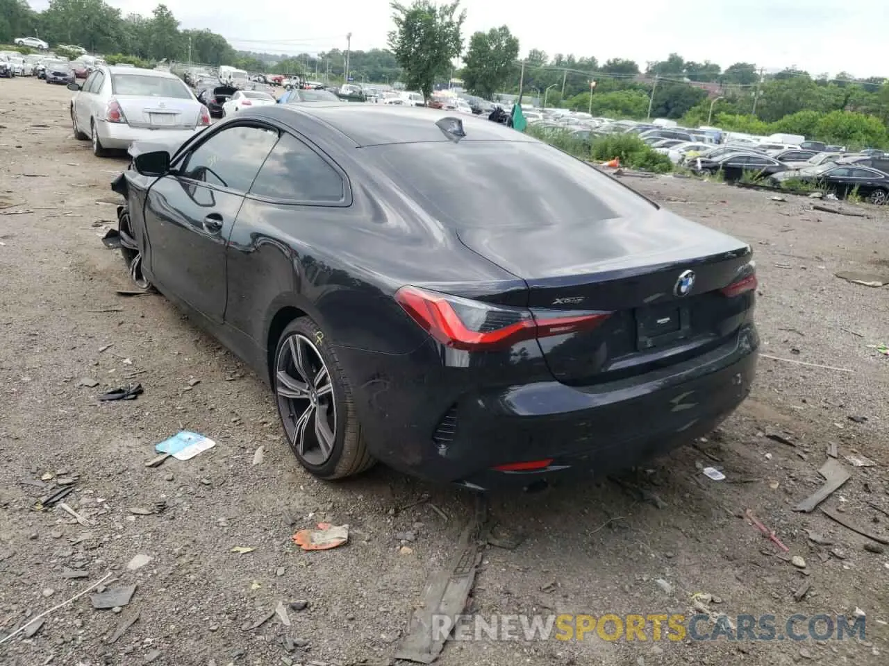3 Photograph of a damaged car WBA73AP00NCJ02175 BMW 4 SERIES 2022