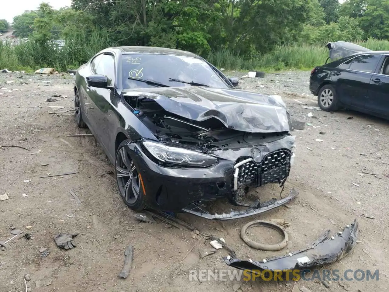 9 Photograph of a damaged car WBA73AP00NCJ02175 BMW 4 SERIES 2022