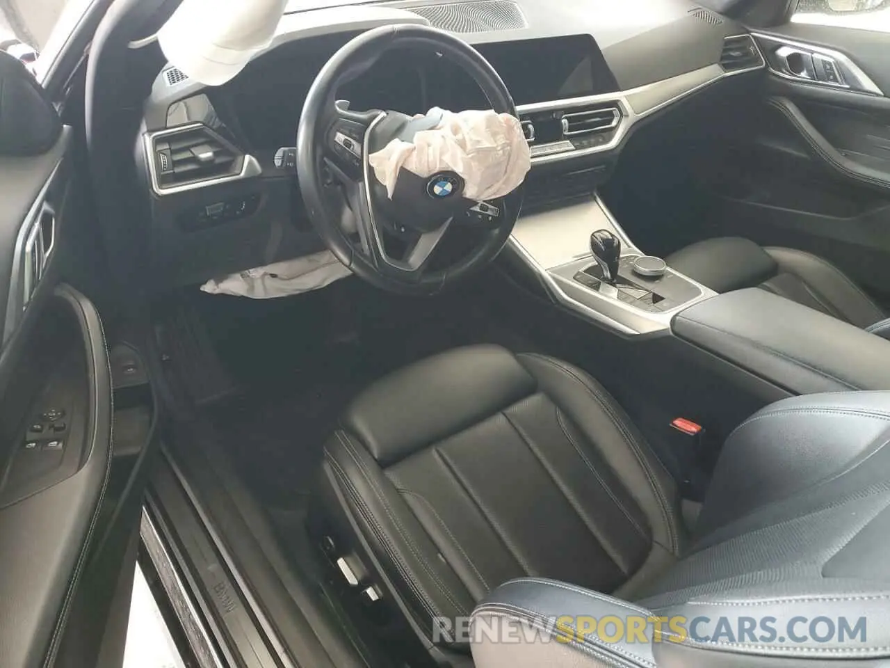 8 Фотография поврежденного автомобиля WBA73AP06NCH67486 BMW 4 SERIES 2022