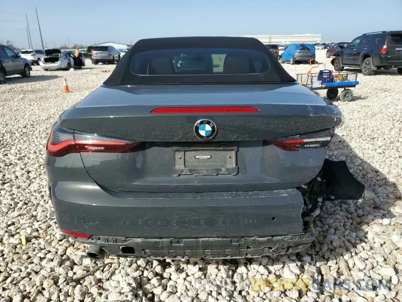 6 Фотография поврежденного автомобиля WBA23AT03PCL45532 BMW 4 SERIES 2023