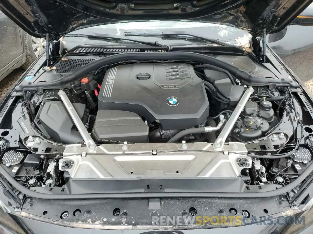 11 Фотография поврежденного автомобиля WBA43AT08PCM90476 BMW 4 SERIES 2023