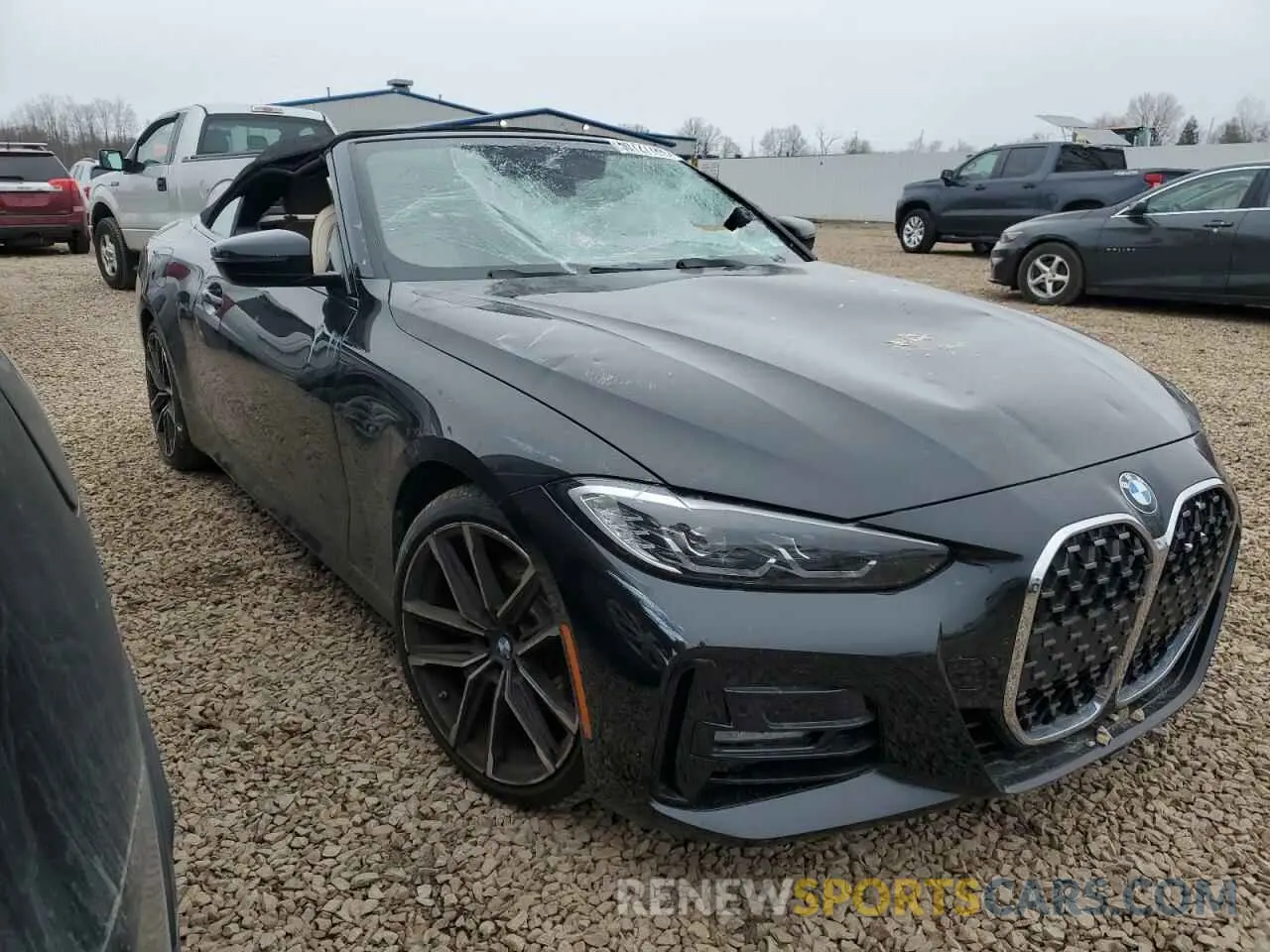 4 Фотография поврежденного автомобиля WBA43AT08PCM90476 BMW 4 SERIES 2023