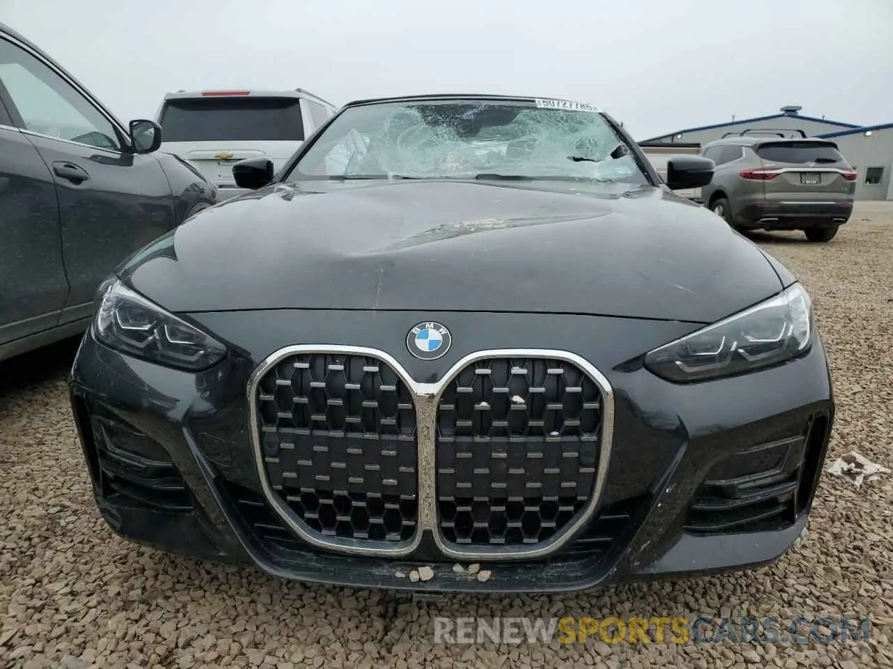 5 Фотография поврежденного автомобиля WBA43AT08PCM90476 BMW 4 SERIES 2023
